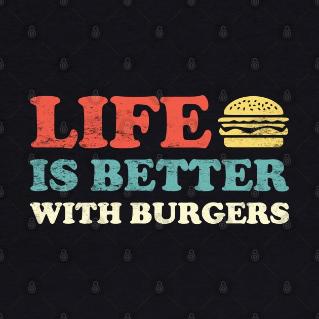 Retro Hamburger Happiness: Life Is Better With Burgers by TwistedCharm